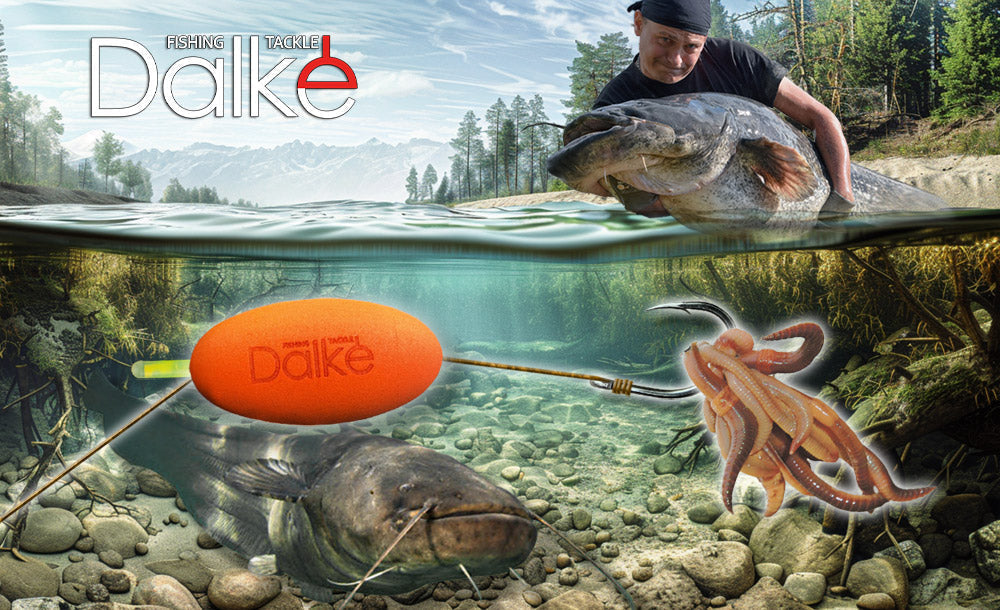 Mastodont EVA Unterwasserpose für Wels von Dalke Fishing