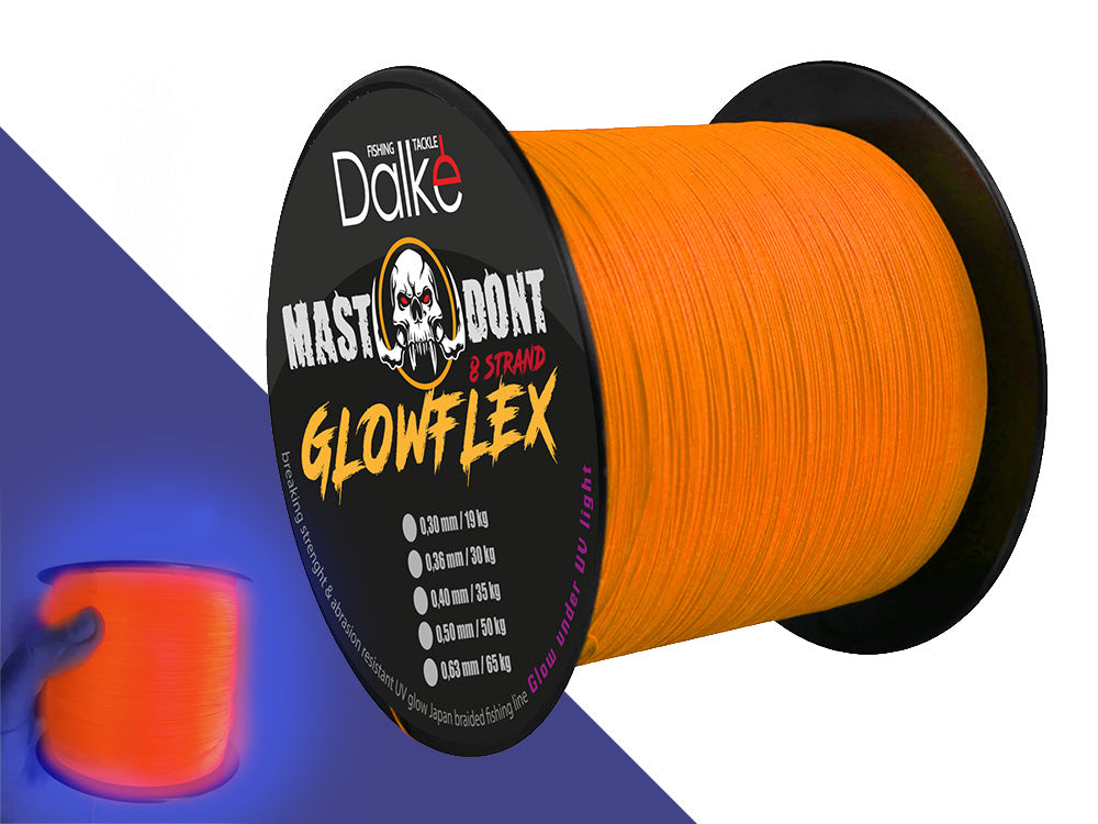 braided fishing line for catfish Catfish line Mastodont GlowFlex