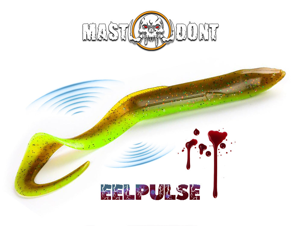 MASTODONT EELPULSE Wels Catfish natural-chartreuse