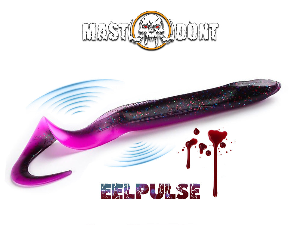 MASTODONT EELPULSE Wels Catfish Purple Eel