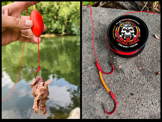 Dalke Fishing Mastodont Red Zone – поводок на сома