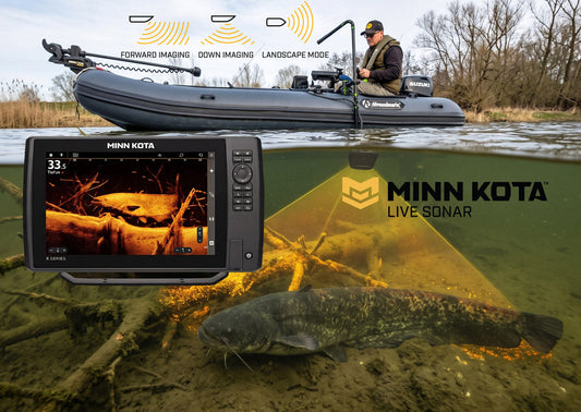 Neue Minn Kota X- & A-Serie Echolote, Live-Sonar und Profi-Zubehör bei DALKE FISHING