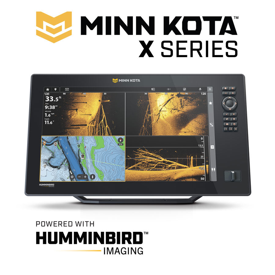 Minn Kota X Series Echolote / Humminbird Imaging