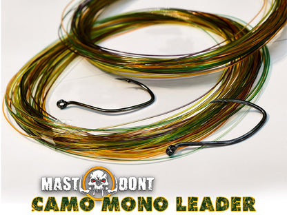 Mastodont Camo Mono Leader 1mm – Welsvorfach in Camouflage
