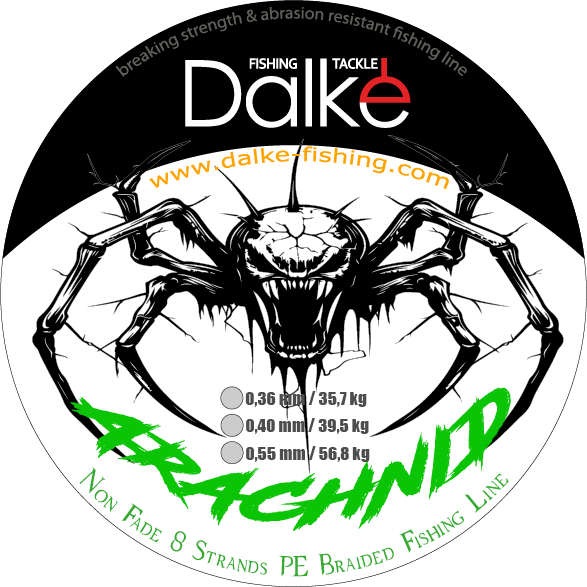 Mastodont Arachnid fishing line / Dalke Fishing