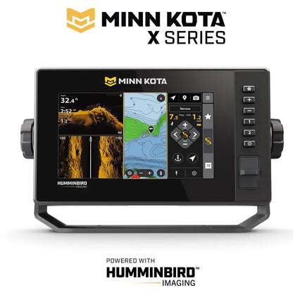Minn Kota X7 CHO 7 Zoll Echolot ohne Geber mit Humminbird Imaging und CrossTouch Bedienung