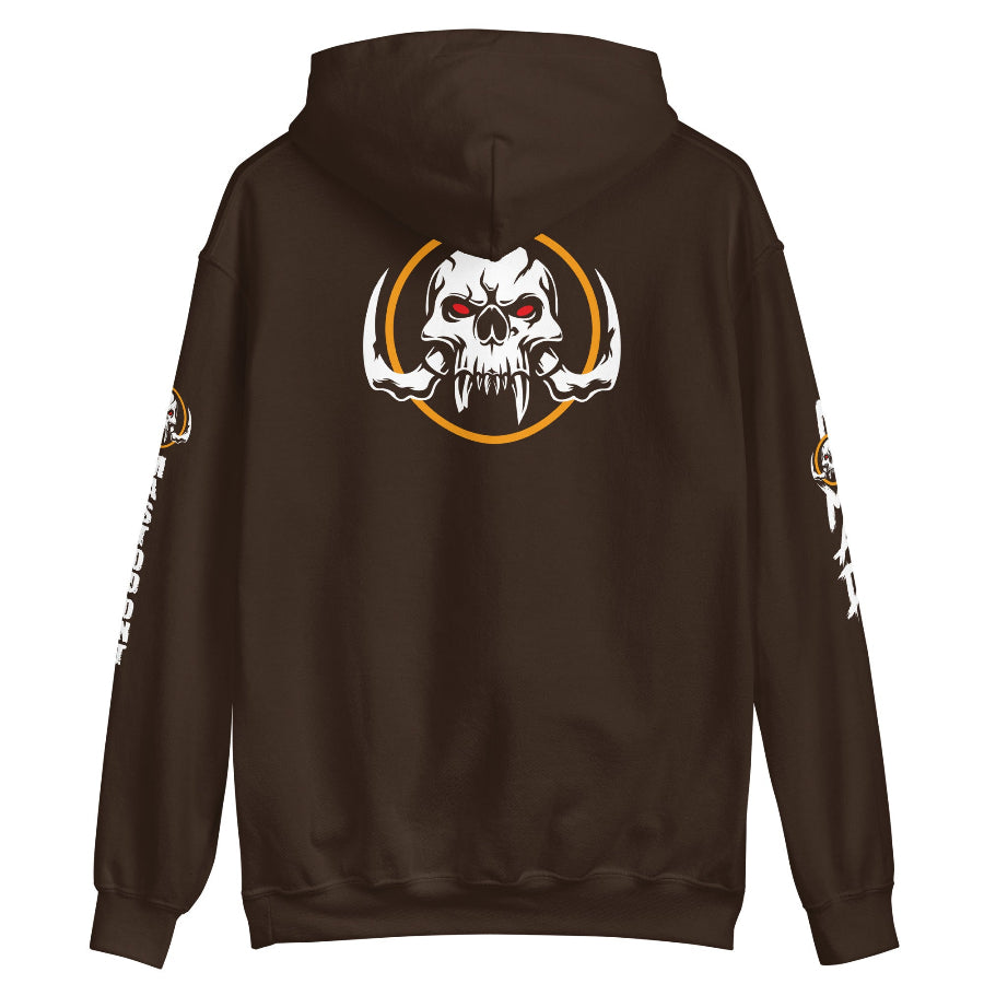 Mastodont  Wallerangler Hoodie braun